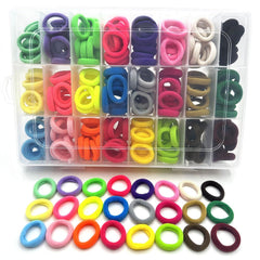 Wenreykeji front packaging showing 288 mini hair ties, ideal for bulk use