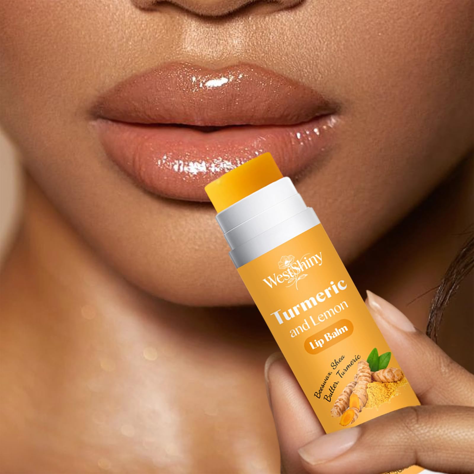 WestShiny open tube close-up texture, showing creamy smooth glide benefit