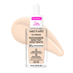 wet n wild front packaging showing porcelain shade and benefits