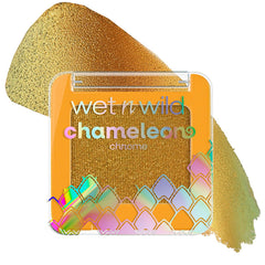 wet n wild front pan showing Comet Culture multi‑chrome and benefit of vivid payoff