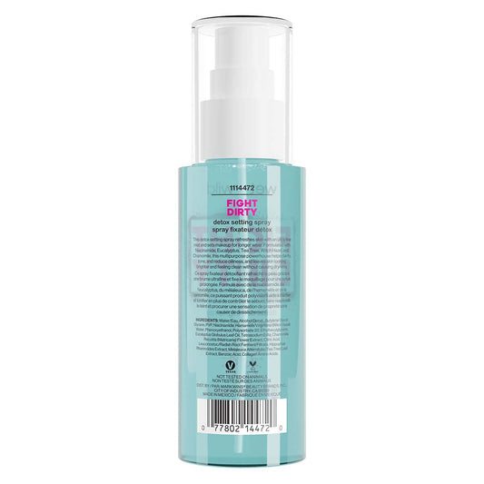 wet n wild fine facial mist in use refreshing makeup and calming skin