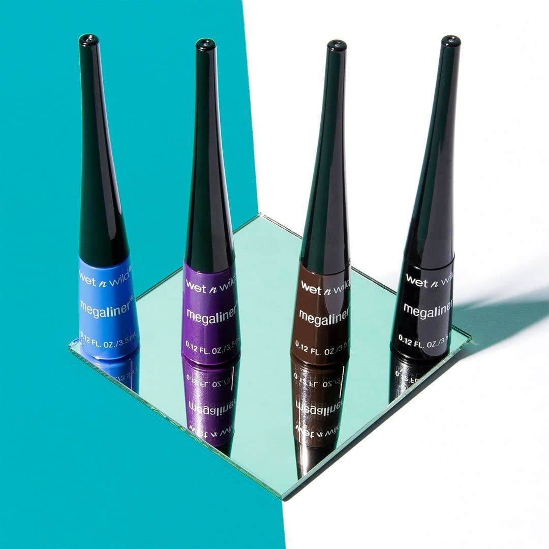 wet n wild MegaLiner styled in makeup bag showing versatile, everyday color use