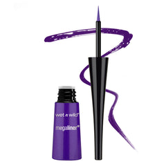 wet n wild MegaLiner front packaging shows vibrant purple shade and product benefit