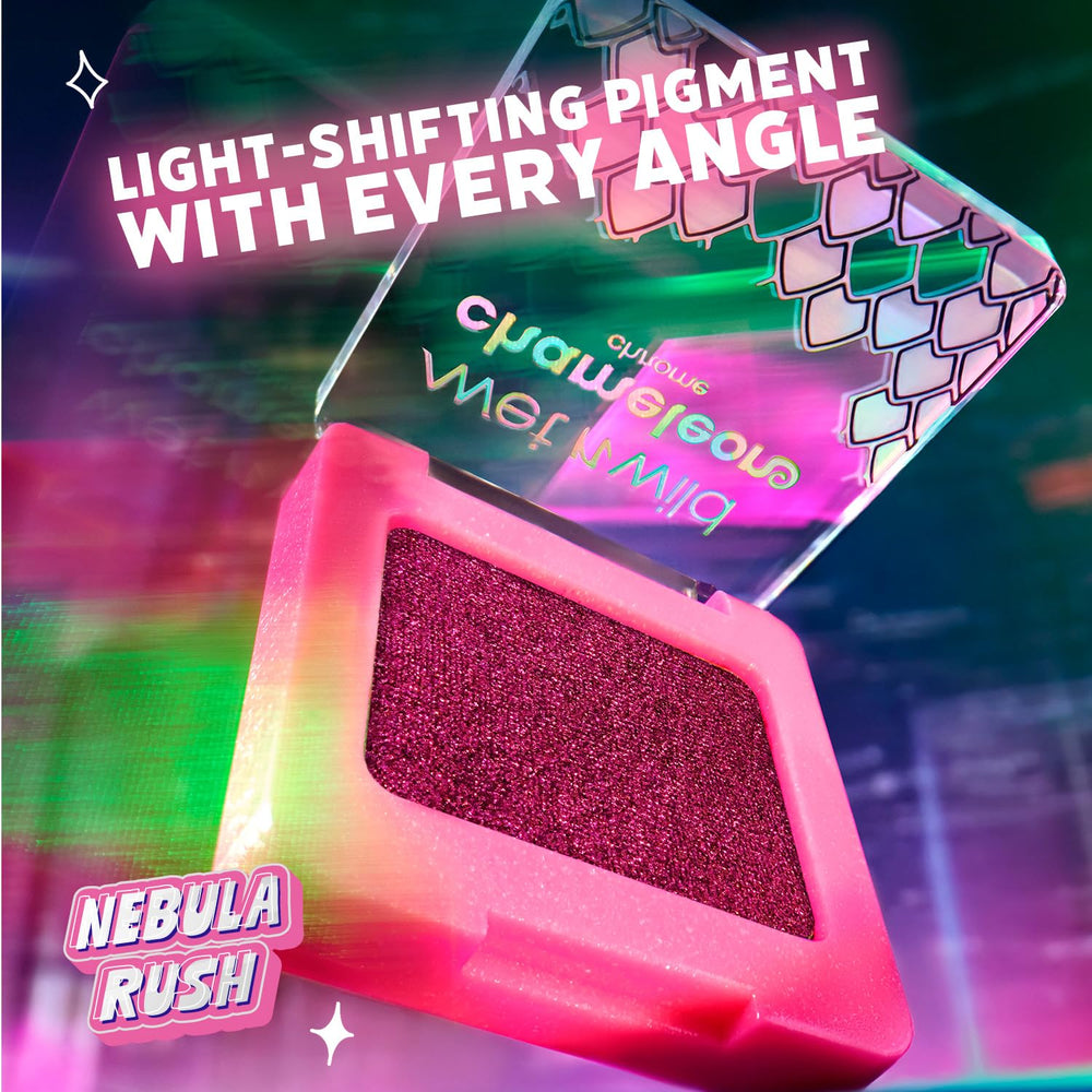 wet n wild Nebula Rush compact side profile highlighting travel-ready size