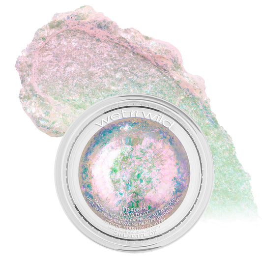 wet n wild Nova Beat front packaging showing product and shade benefits