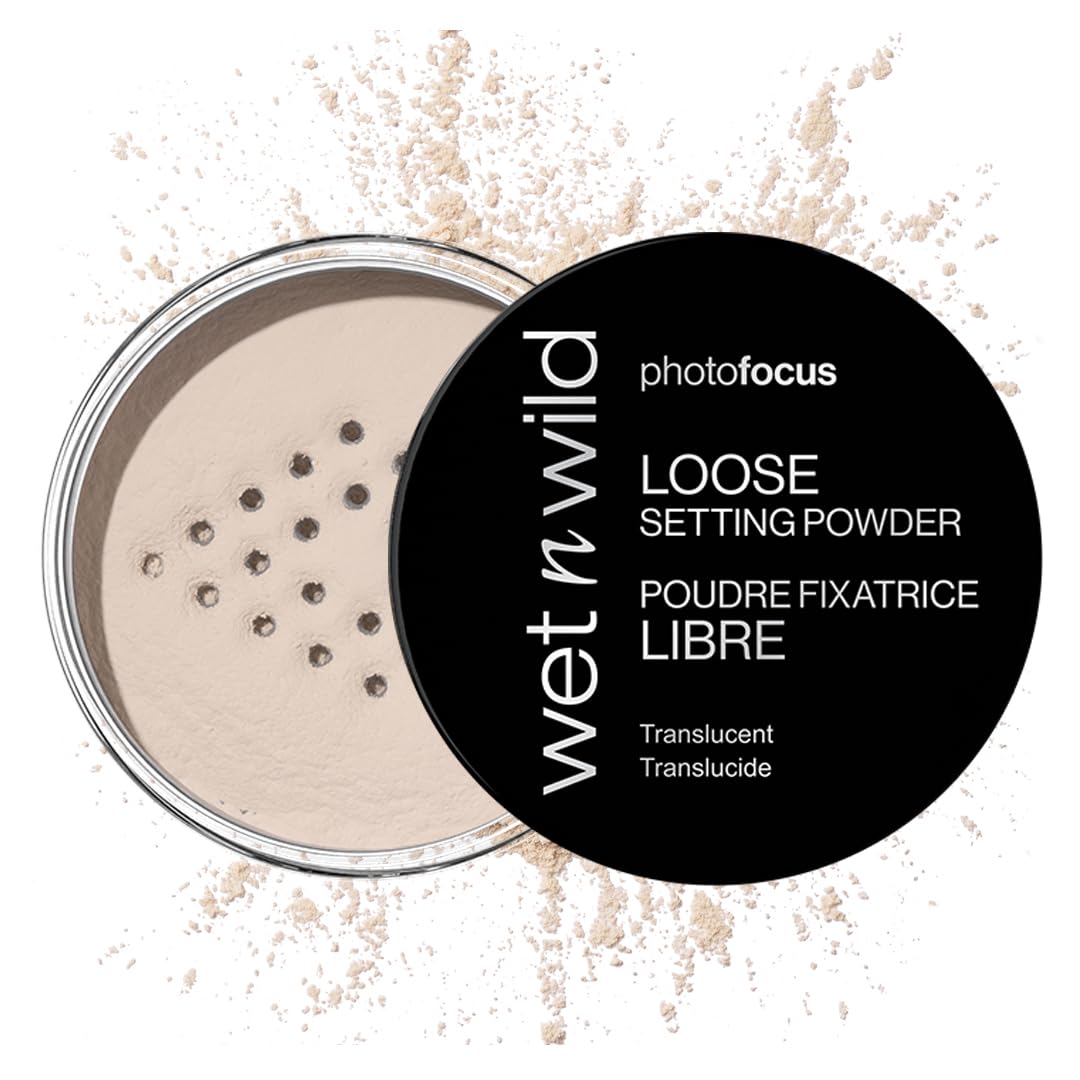 wet n wild front packaging showing jar and sifter for easy storage and access