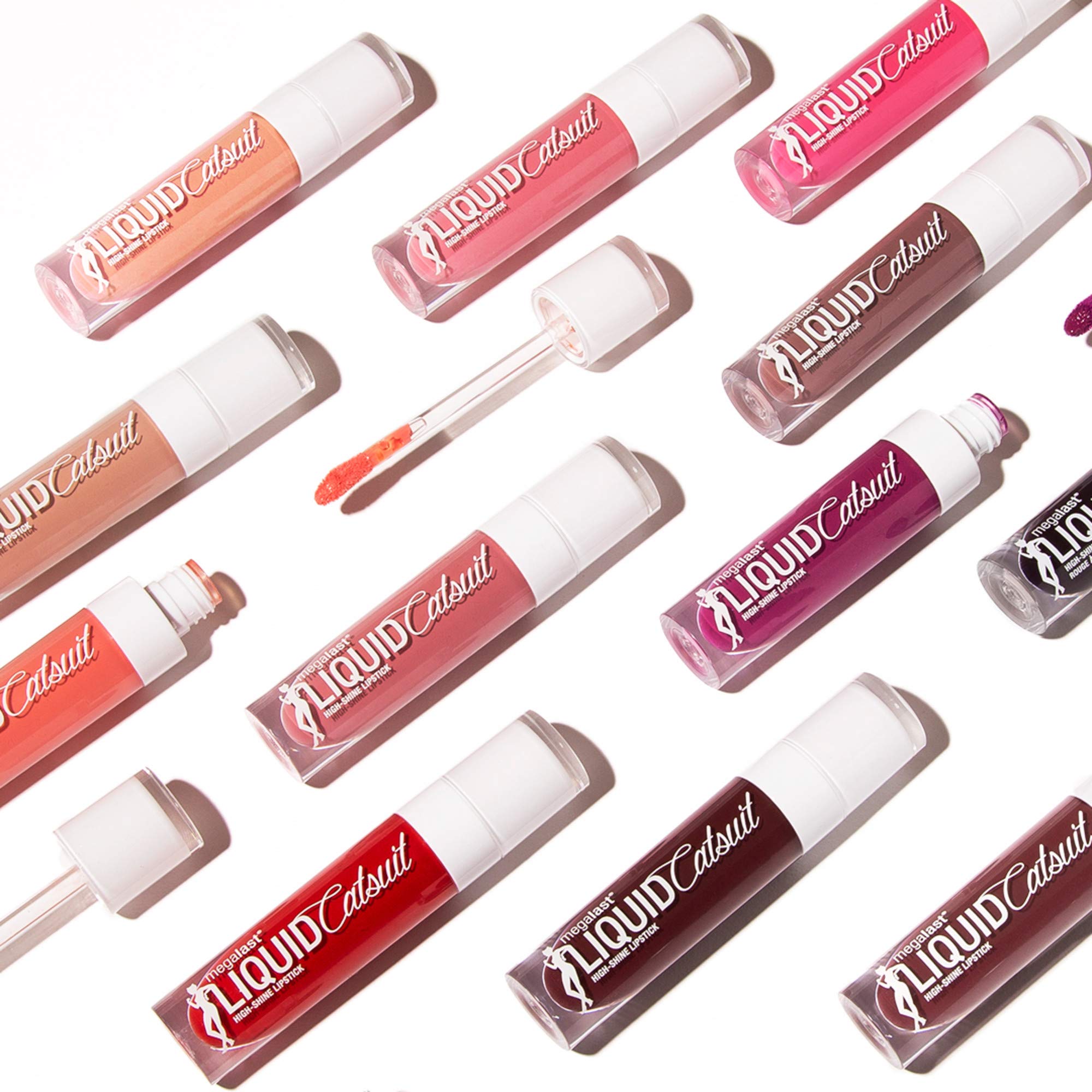 wet n wild on model lips showcasing mirror-like shine and flattering benefit