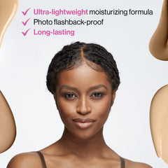 wet n wild on-skin comparison showing natural photo-ready, no-flash look