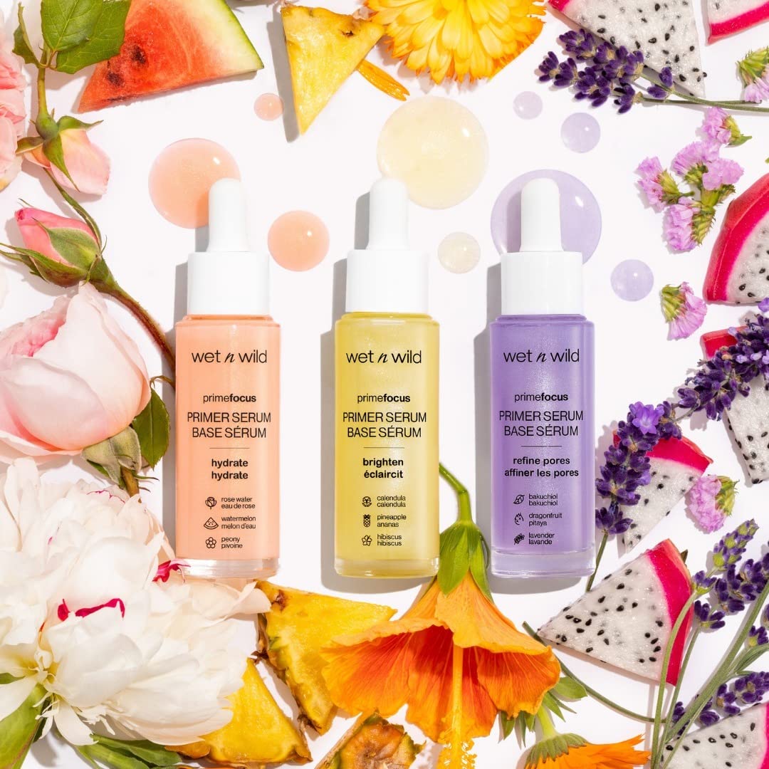 wet n wild botanical ingredients display highlighting natural extracts