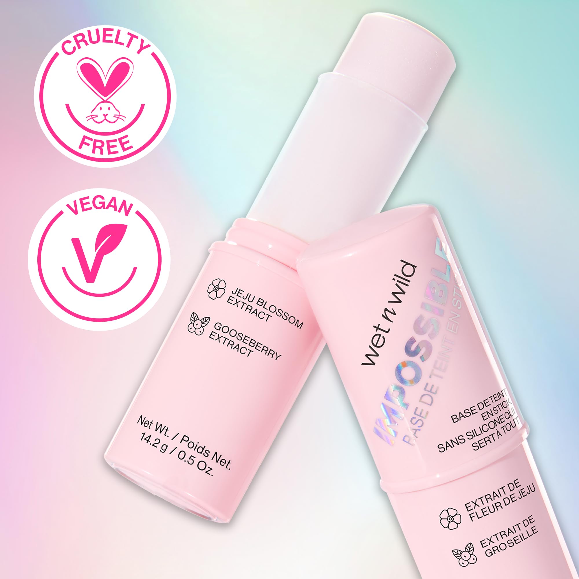 wet n wild primer stick on makeup counter lifestyle shot encourages daily use and portability