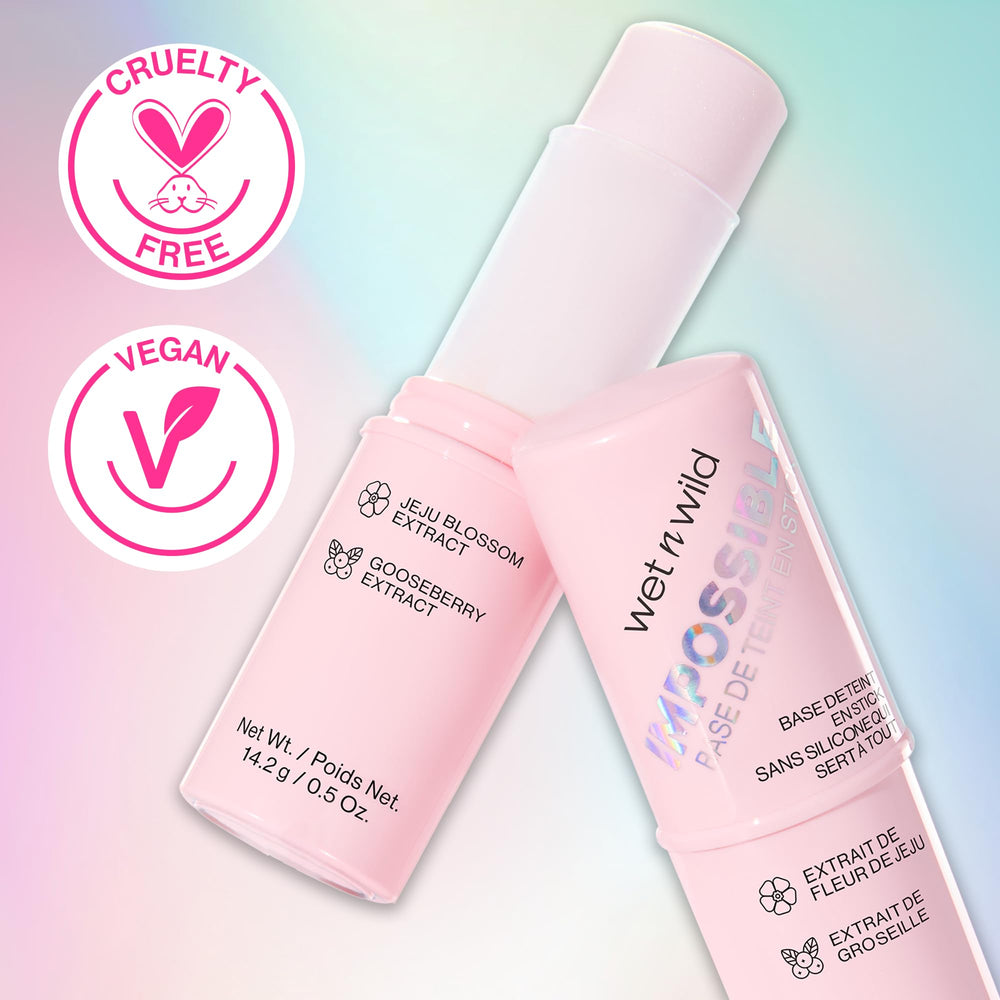 wet n wild primer stick on makeup counter lifestyle shot encourages daily use and portability