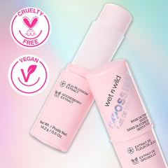 wet n wild primer stick on makeup counter lifestyle shot encourages daily use and portability