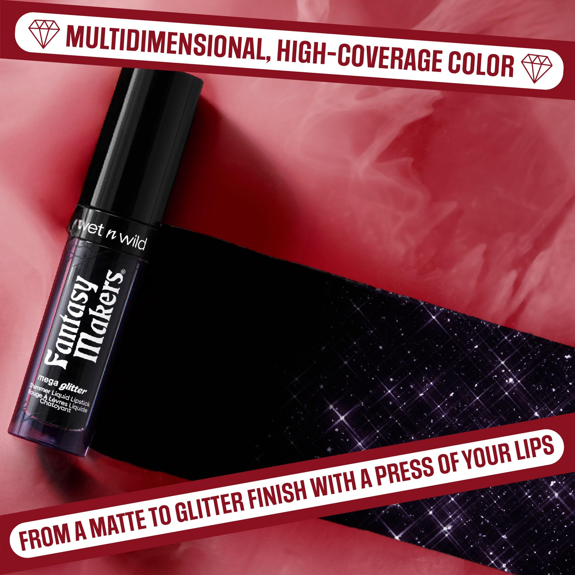 wet n wild Spell Bound close-up texture revealing shimmer particles and smooth finish