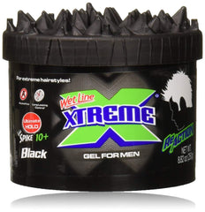 Wetline Xtreme Reaction Black front packaging showing label and size for strong hold