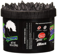 Wetline Xtreme Reaction Black gel texture close-up highlighting smooth non-drying formula