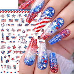 WFBBKP sheet close-up showing American flag and star details for precise placement