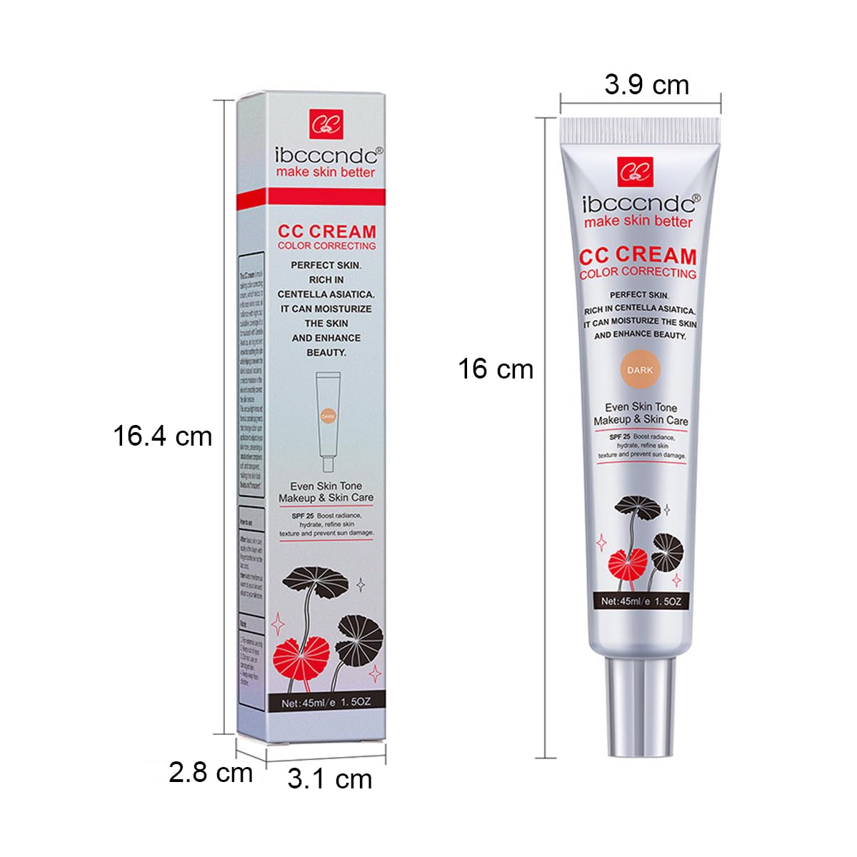 WFWJ tube on vanity with mirror showing everyday skincare and makeup use