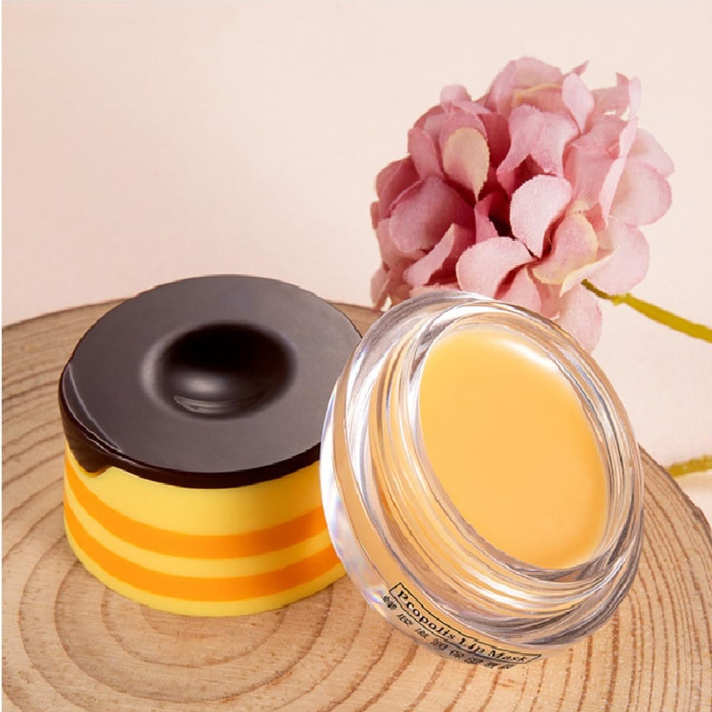 WFWJ texture close-up showing glossy balm consistency that smooths and softens lips