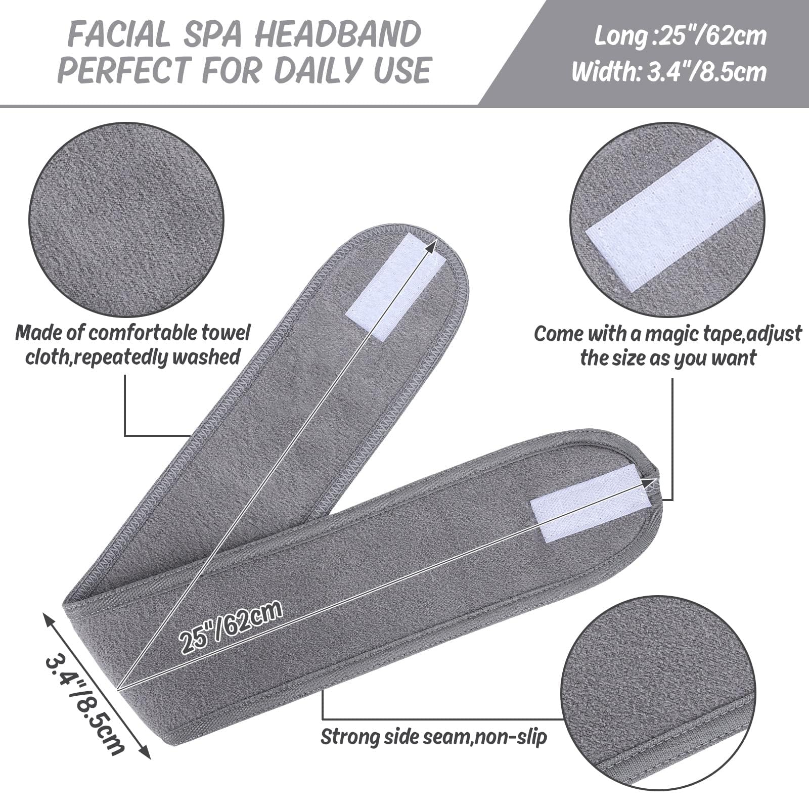 Whaline terry cloth close-up showing soft texture and comfort benefit