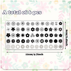 Whaline close-up of etched flower pattern revealing crisp lines for cleaner transfers