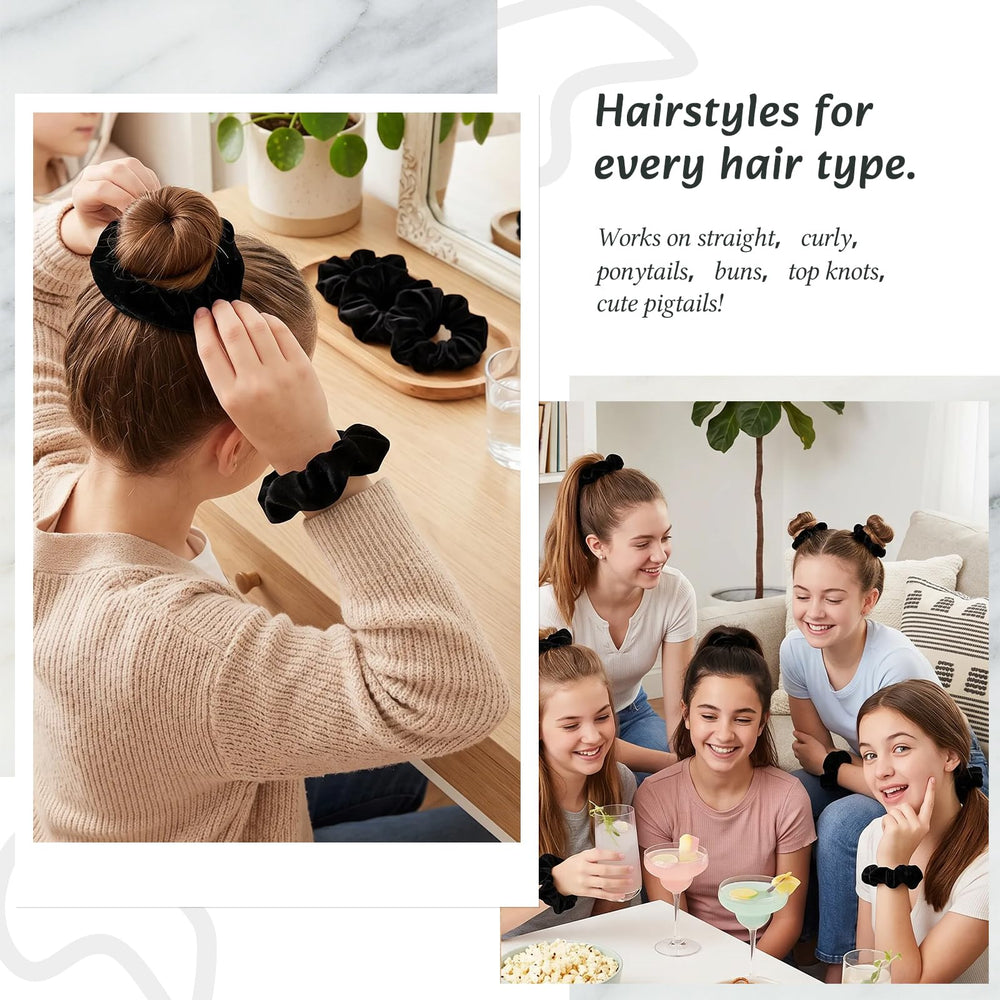 Whaline scrunchie on vanity illustrating stylish accessory for daily outfits