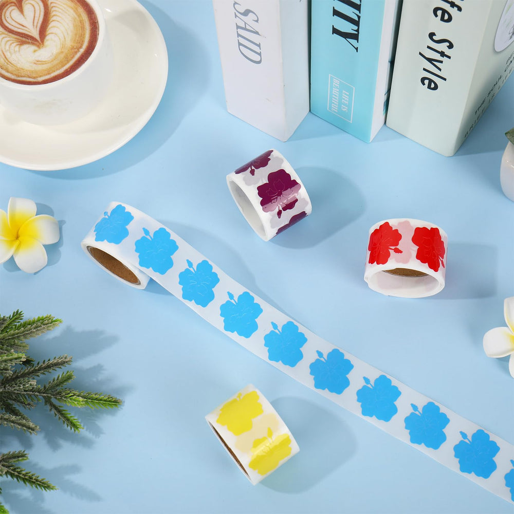 Whaline array of red yellow blue purple stickers offering variety for events