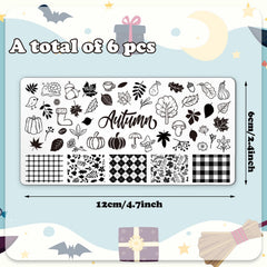Whaline close-up of engraved holiday patterns for crisp, repeatable nail art