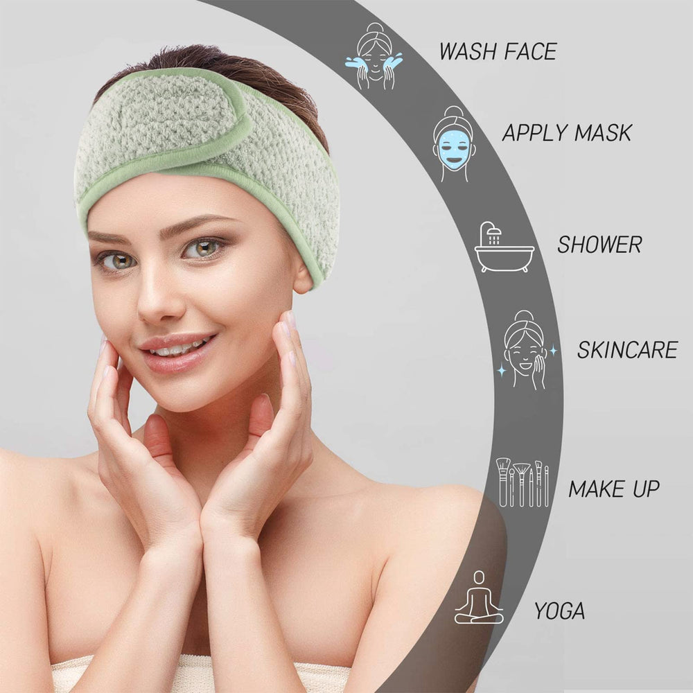 Whaline headband size and fit comparison demonstrating adjustable, secure hold