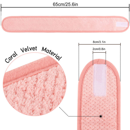 Whaline coral fleece texture close-up highlighting softness and absorbency