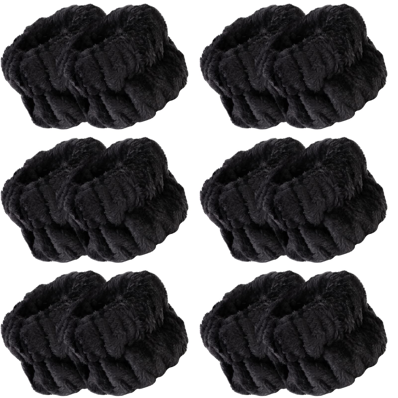 WHAVEL front view of six pairs wrist towels showing neat packaging and convenience