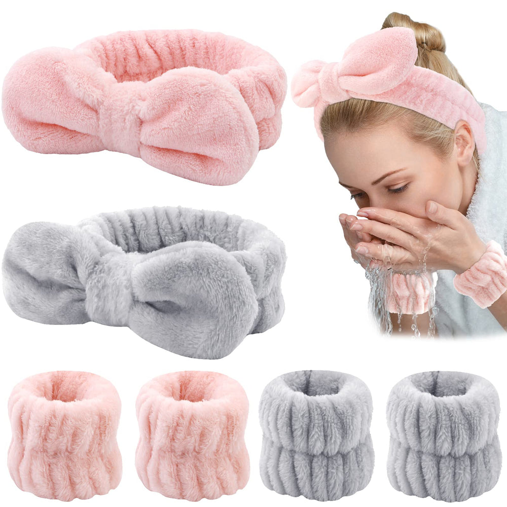 WHAVEL headband front showing bow and soft fabric for comfortable hair hold