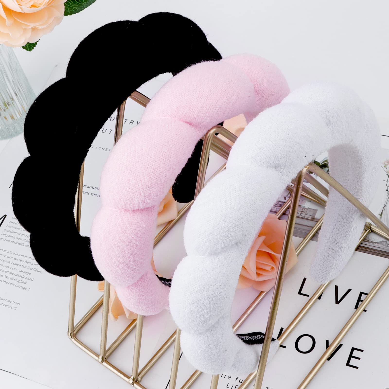 WHAVEL lifestyle vanity scene showing headband ready for skincare routine