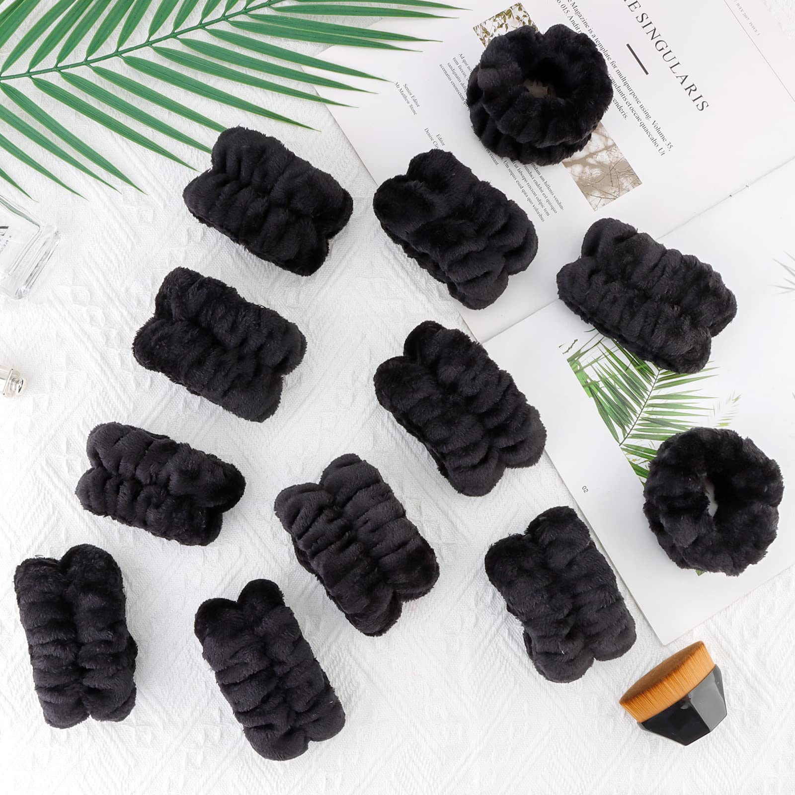 WHAVEL wrist towels in washer showing easy care and durable machine-washable design