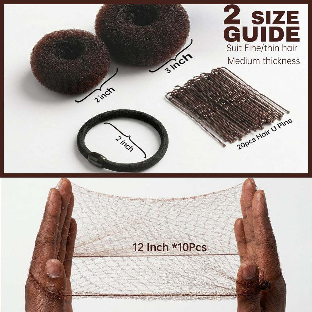 whisrvival 12-inch invisible hairnet mesh detail blends seamlessly