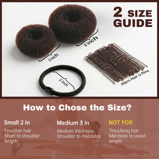 whisrvival small and medium donuts side-by-side for size choice
