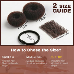 whisrvival small and medium donuts side-by-side for size choice
