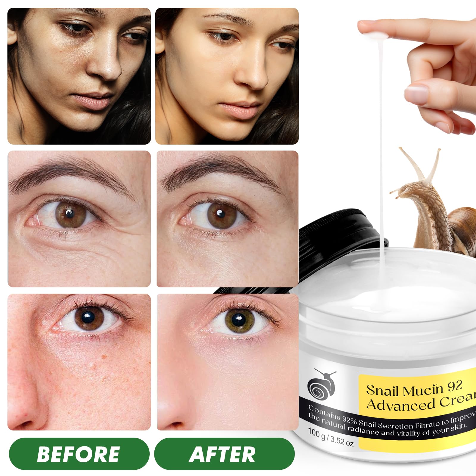 WHLH & WELL-BEING before after skin comparison showing improved skin softness