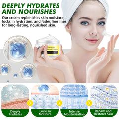WHLH & WELL-BEING serum texture close-up showing lightweight absorbent formula