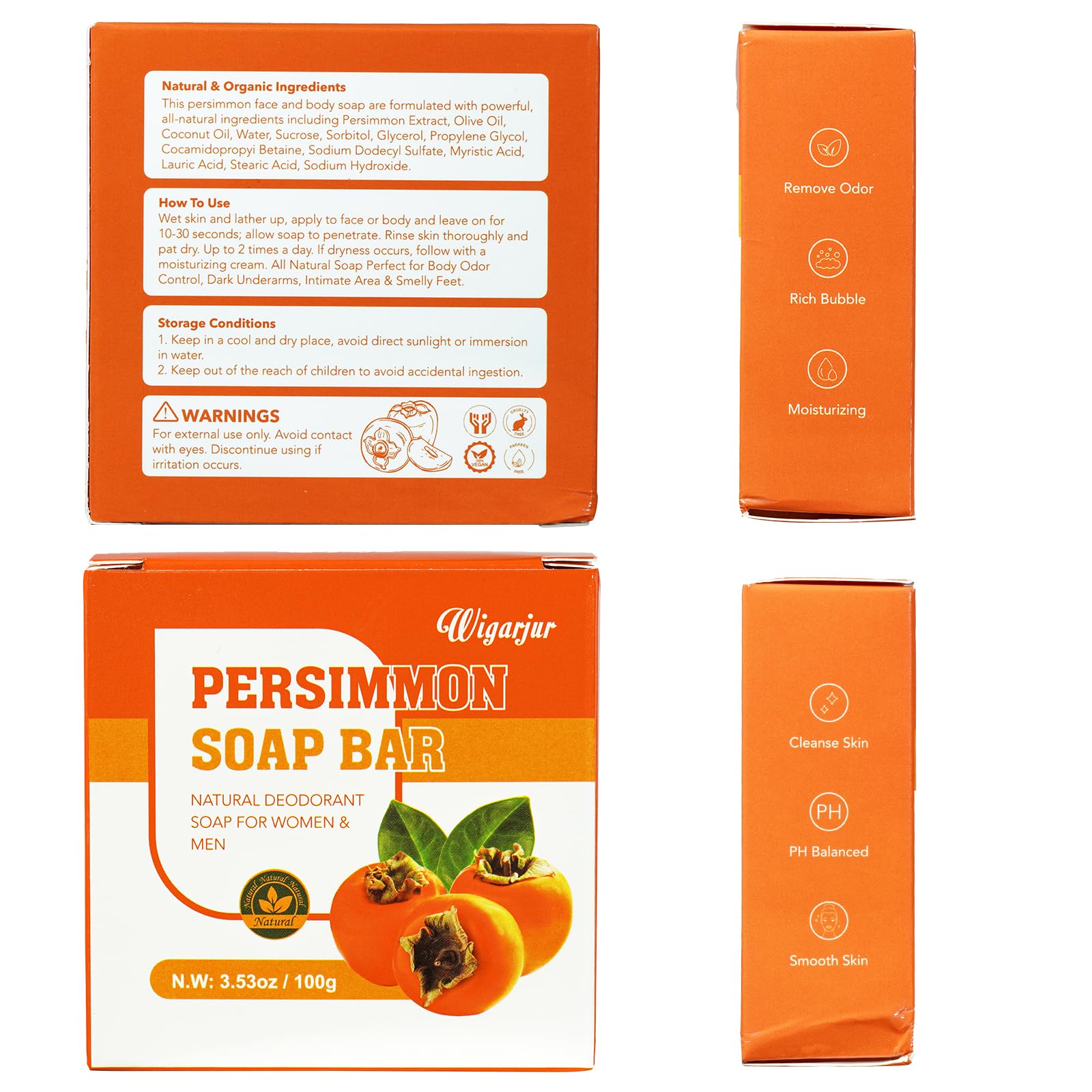 wigarjur soap inside travel pouch in shower setting for on-the-go freshness
