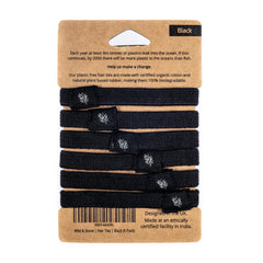 Wild & Stone close-up of organic cotton texture on hair band, gentle on hair benefit