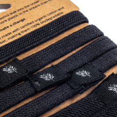 Wild & Stone cross-section showing natural rubber core and cotton wrap, secure hold benefit