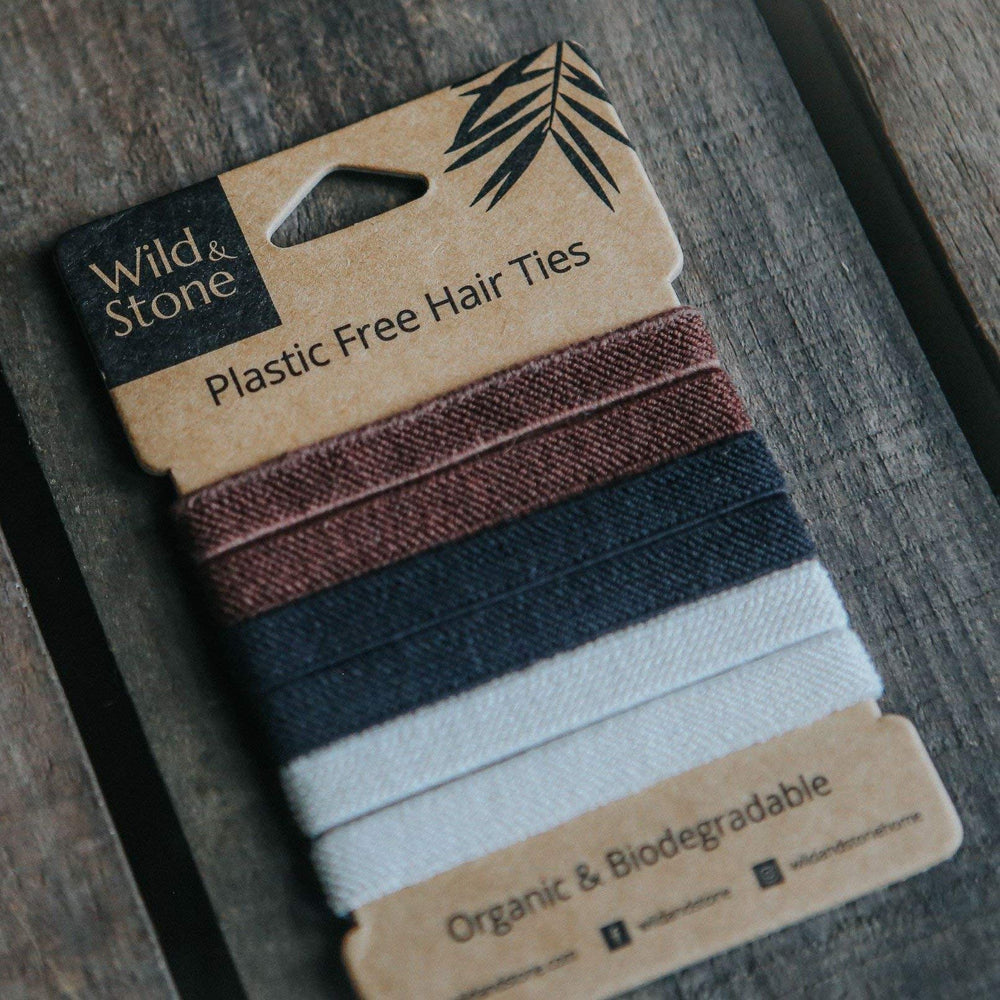 Wild & Stone hair band in ponytail use demonstrating crease-free hold and all-day comfort