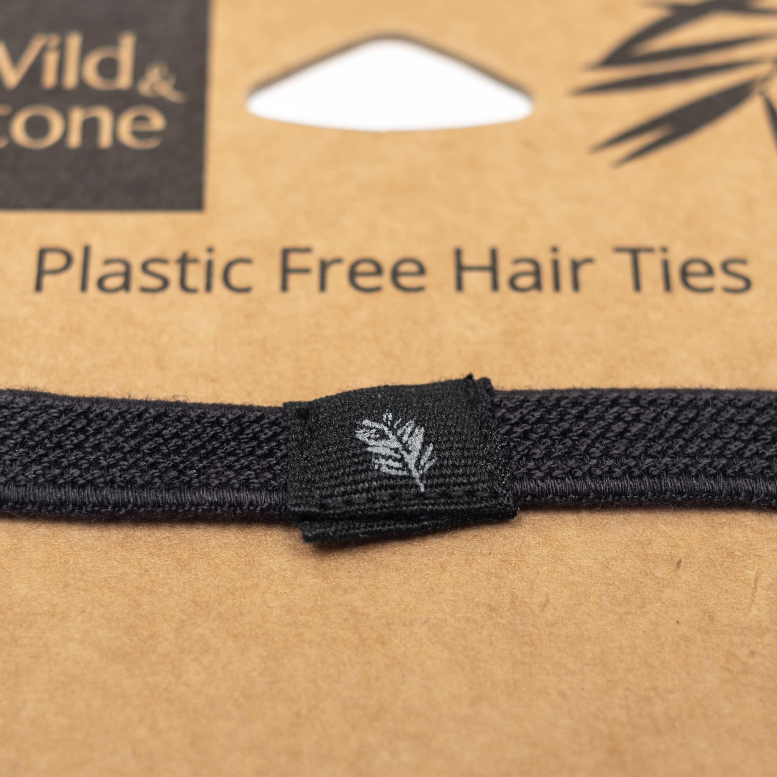 Wild & Stone hair tie holding high ponytail during workout, no-slip performance benefit