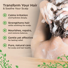 Wild Naturals bottle label close-up showing pH 5.5 and clean formula benefit