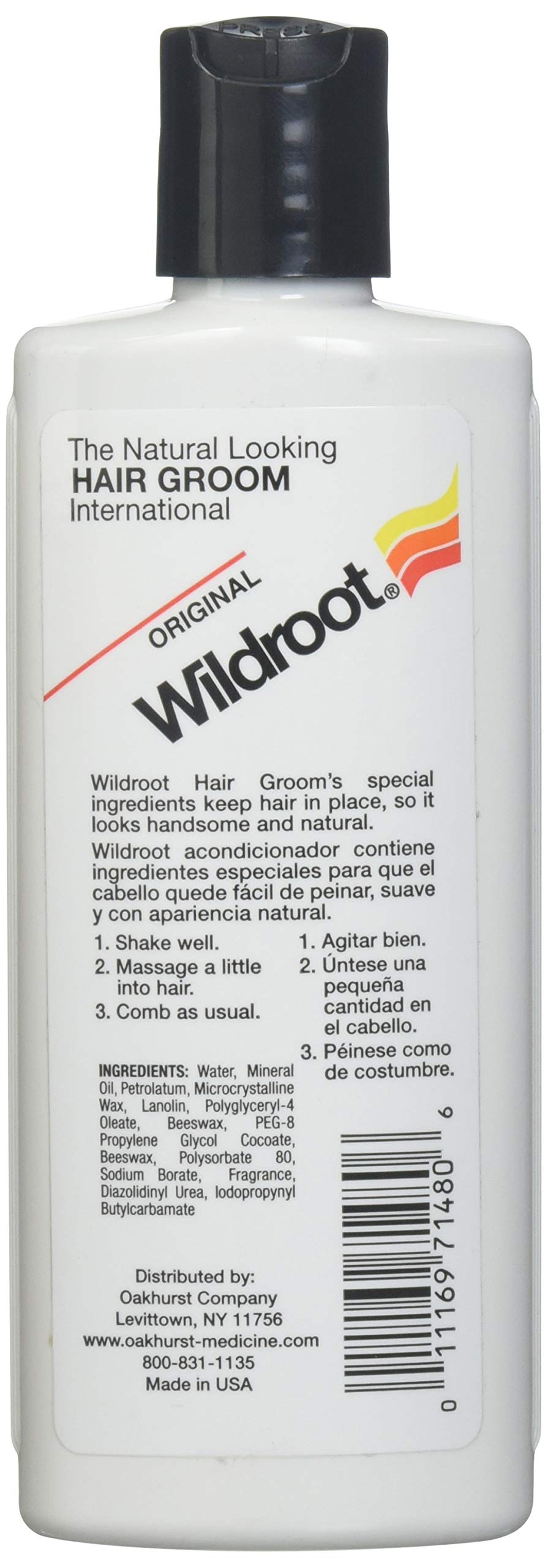 Wildroot jar open with product on fingers demonstrating smooth spreadable texture