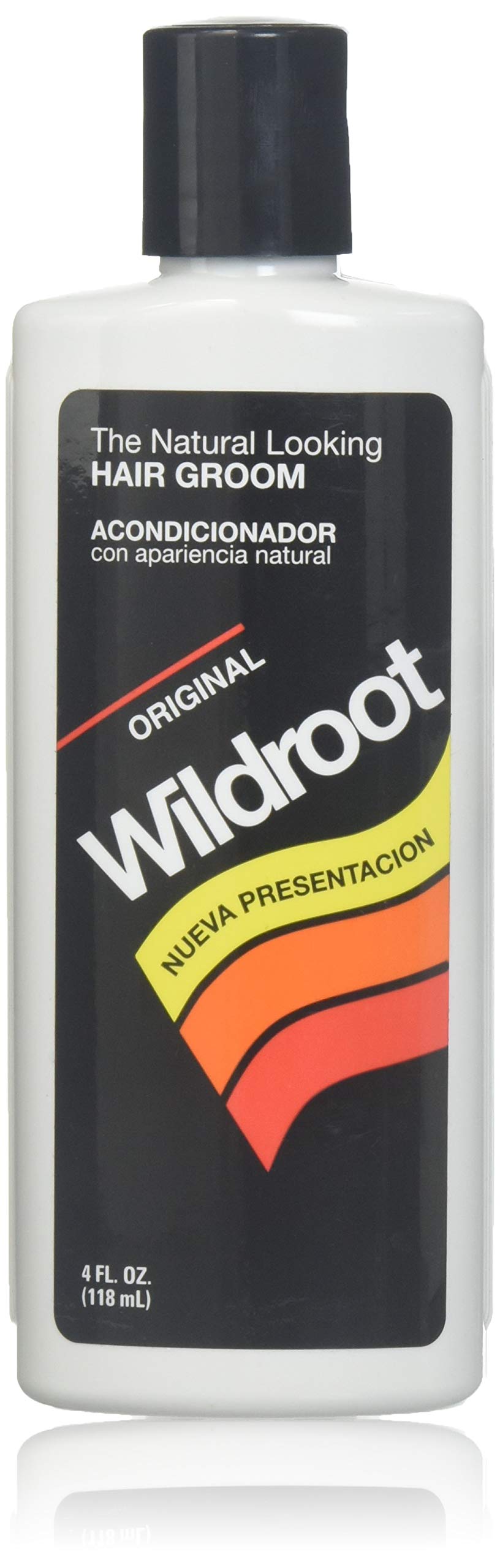 Wildroot jar front label showing classic packaging and easy grip for everyday styling