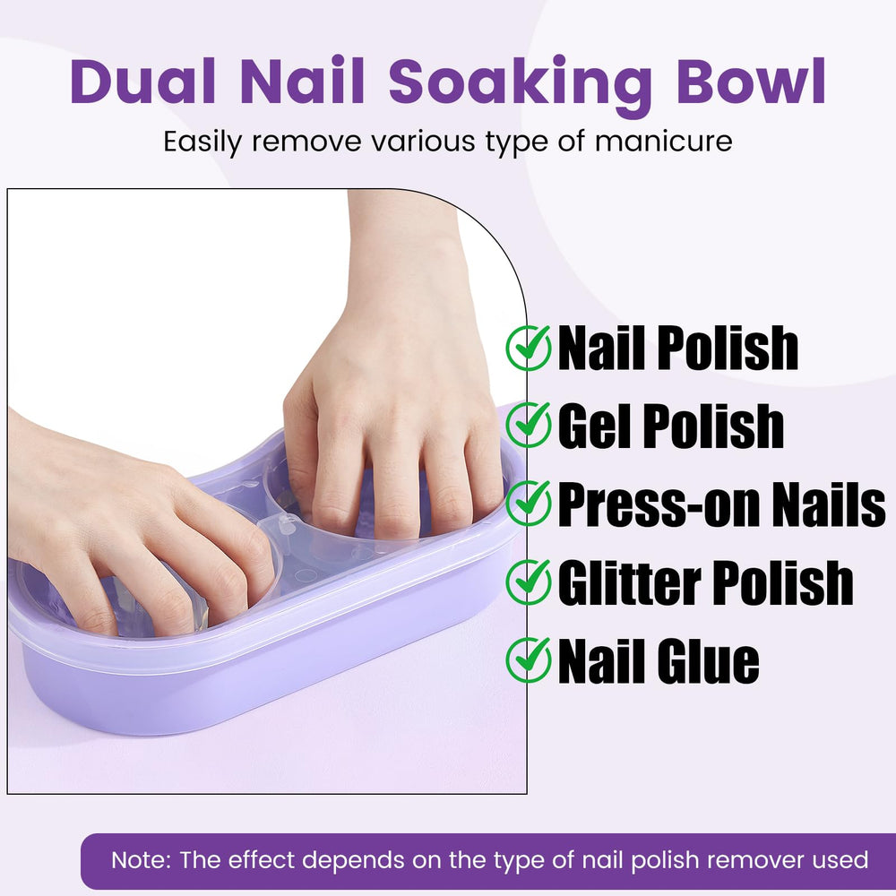 Wilfniee bowl in use with hands soaking demonstrating quicker removal benefit