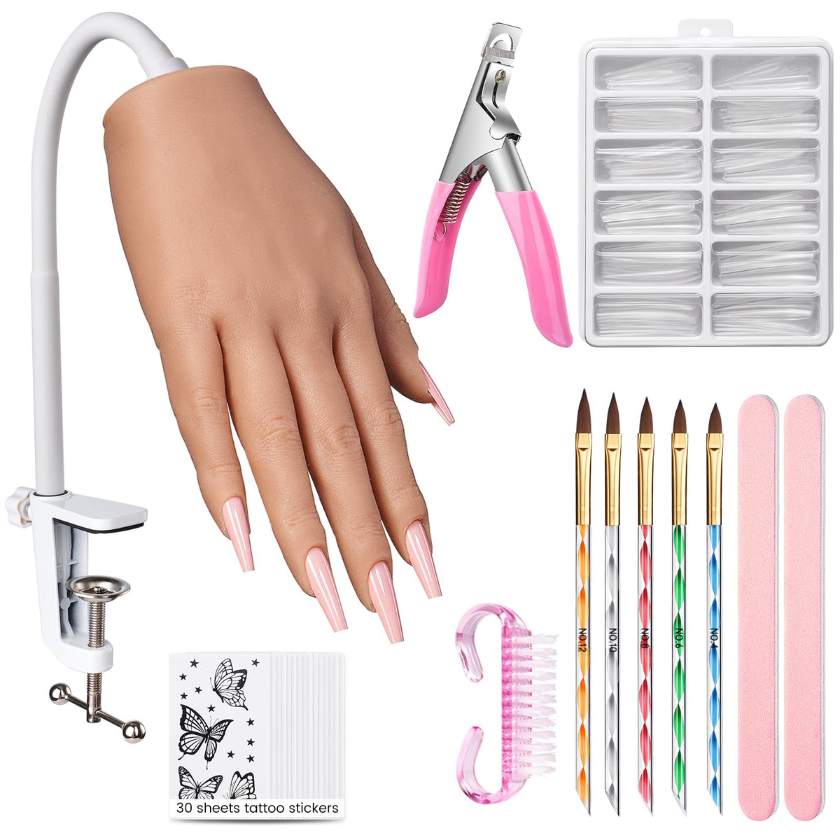 Wilfniee front view silicone hand showing realistic texture and lifelike posing benefit