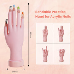 Wilfniee compact U V LED lamp curing nails quickly for consistent finish and speed