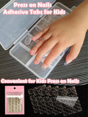 Willaudy close-up of a single perforated sheet displaying multiple pre-cut nail tabs for easy selection